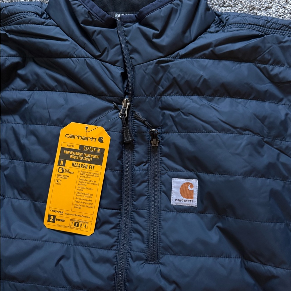 NWT CARHARTT rain defender lightweight insulated jacket